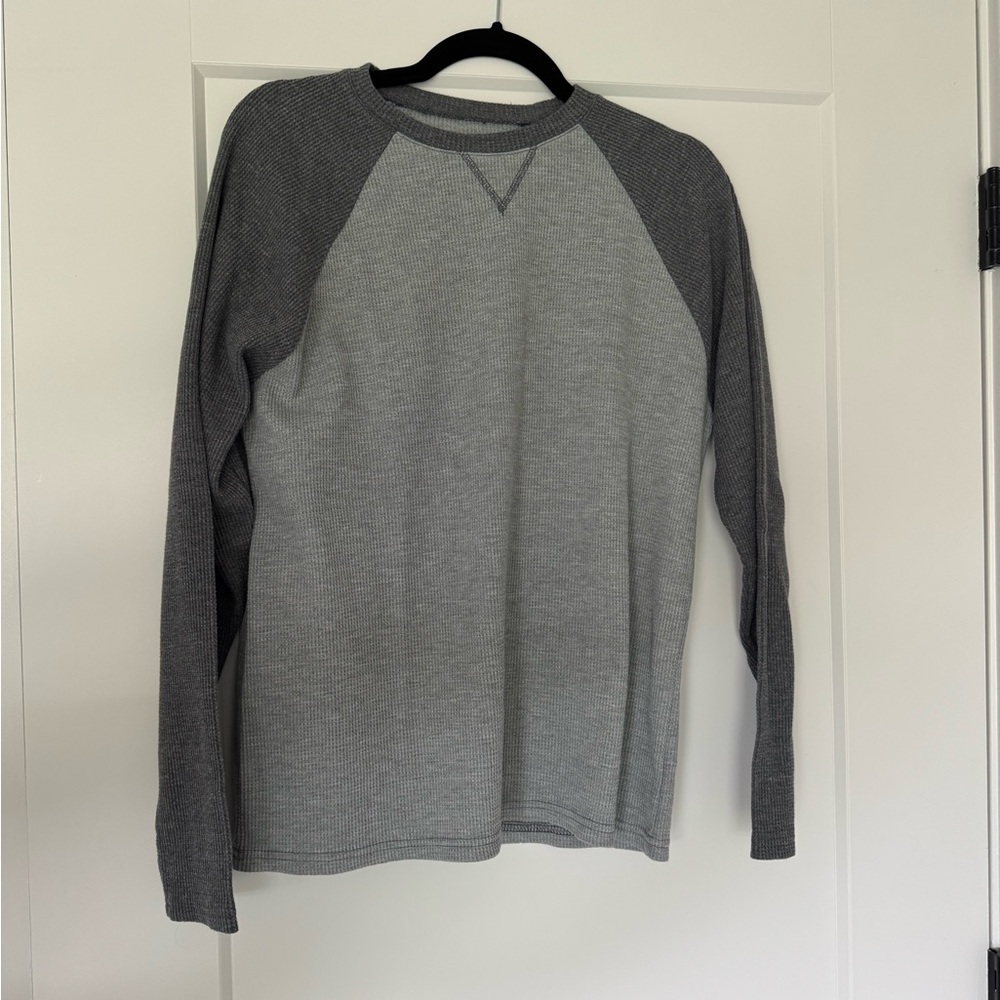 Edikted Gray Long Sleeve Men's Shirt Size M/L